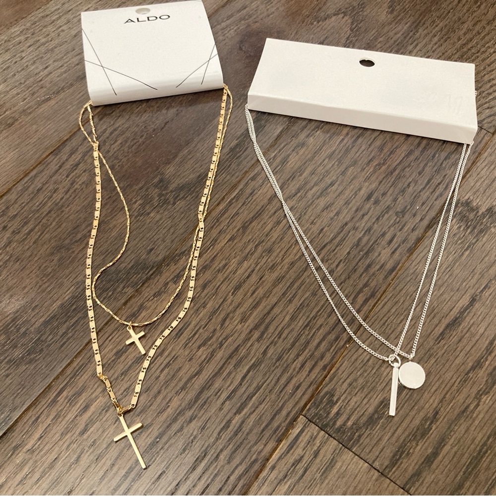 2 PC H&M + Aldo Necklace Sets